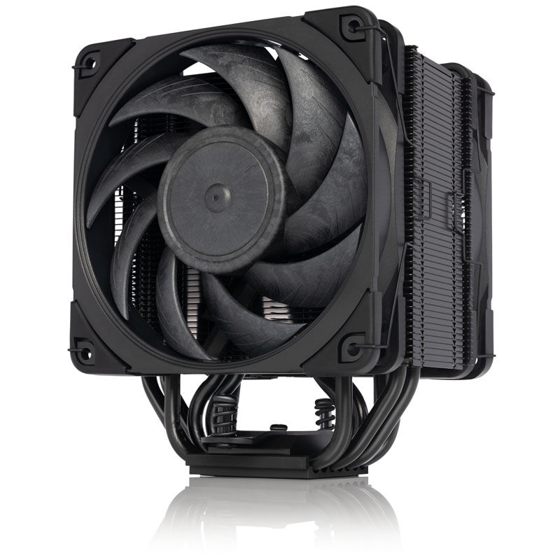 Noctua NH-U12A chromax.black CPU-kjøler forfra