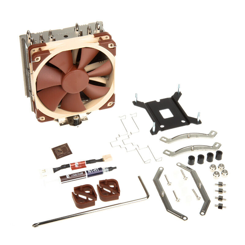 Sideprofil av Noctua NH-U12S CPU-kjøler
