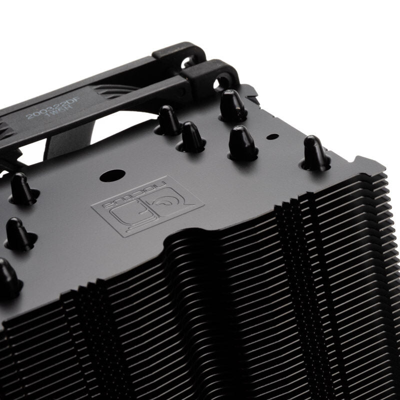 Noctua NH-U9S chromax.black kjøler sett skrått