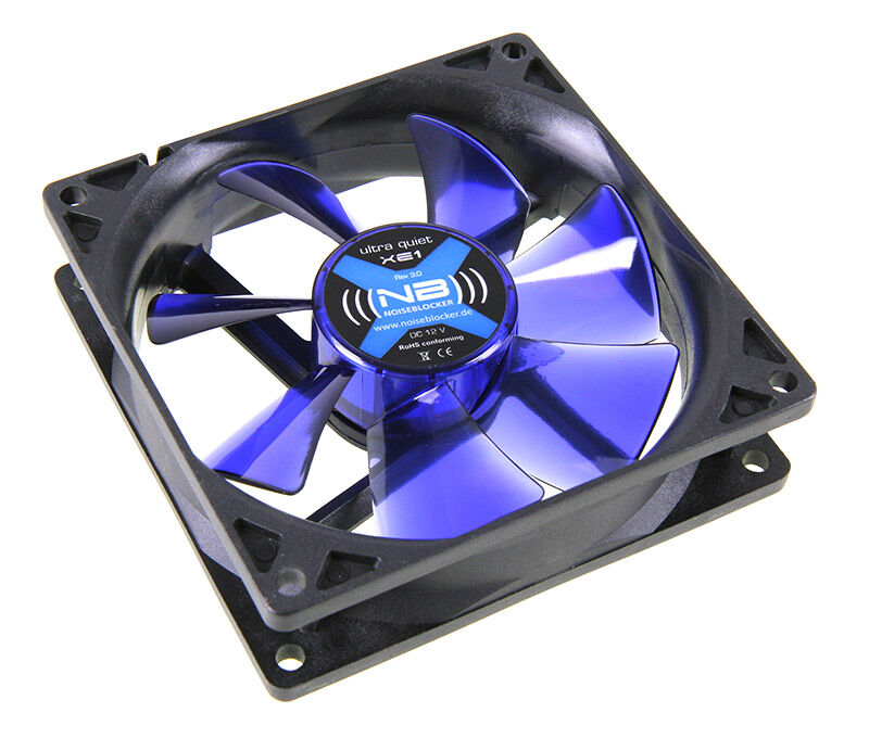 Noiseblocker BlackSilent Fan XE1 vifte 92 mm forfra