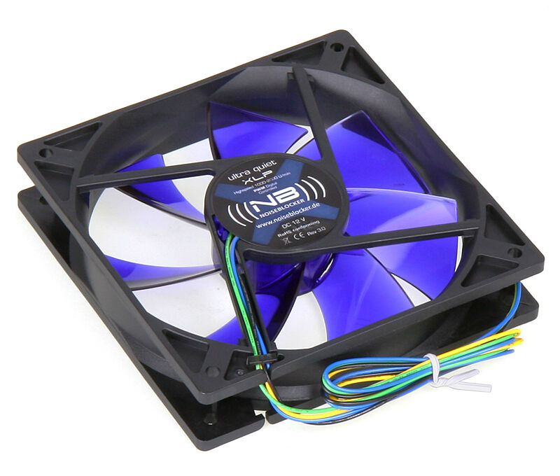 Noiseblocker BlackSilent Fan XL-P vifte 120 mm PWM forfra