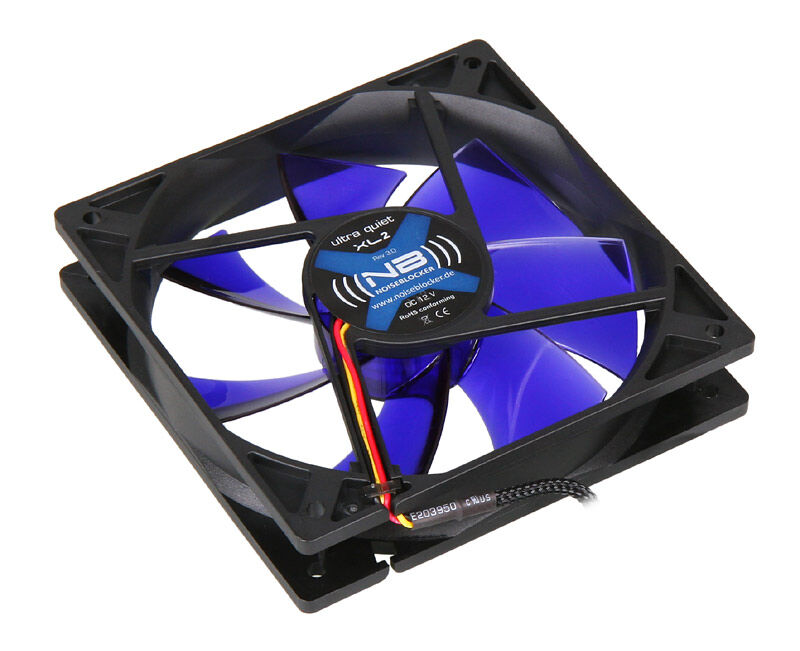 Noiseblocker BlackSilent Fan XL2 vifte 120 mm forfra