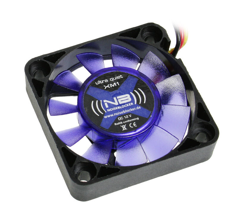 Noiseblocker BlackSilent Fan XM-1 vifte 40 mm stillegående forfra