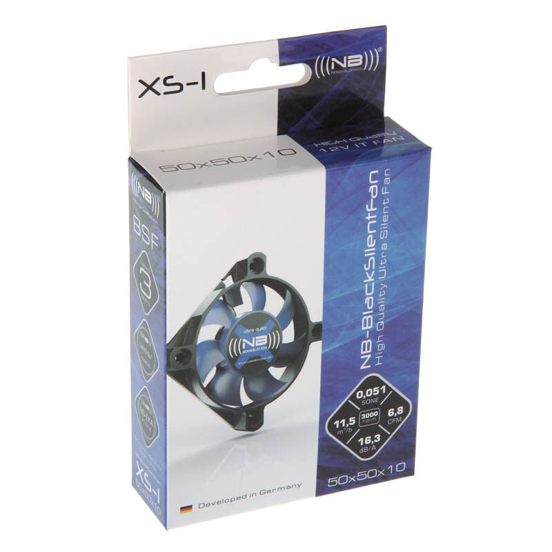 Noiseblocker BlackSilent Fan XS1 vifte 50 mm montert