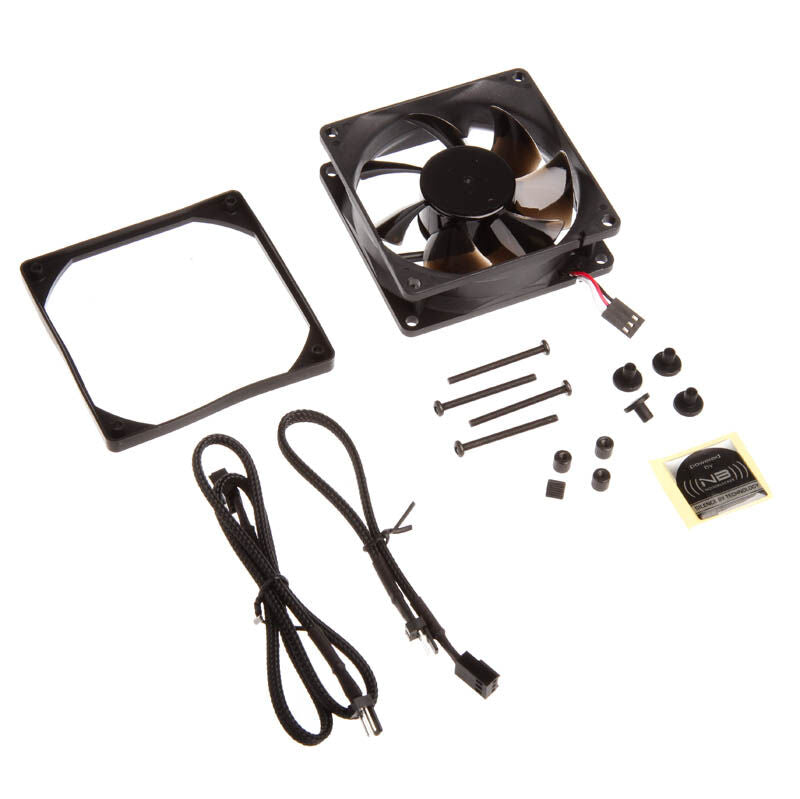 Noiseblocker BlackSilent Pro P-1 vifte 80 mm montert
