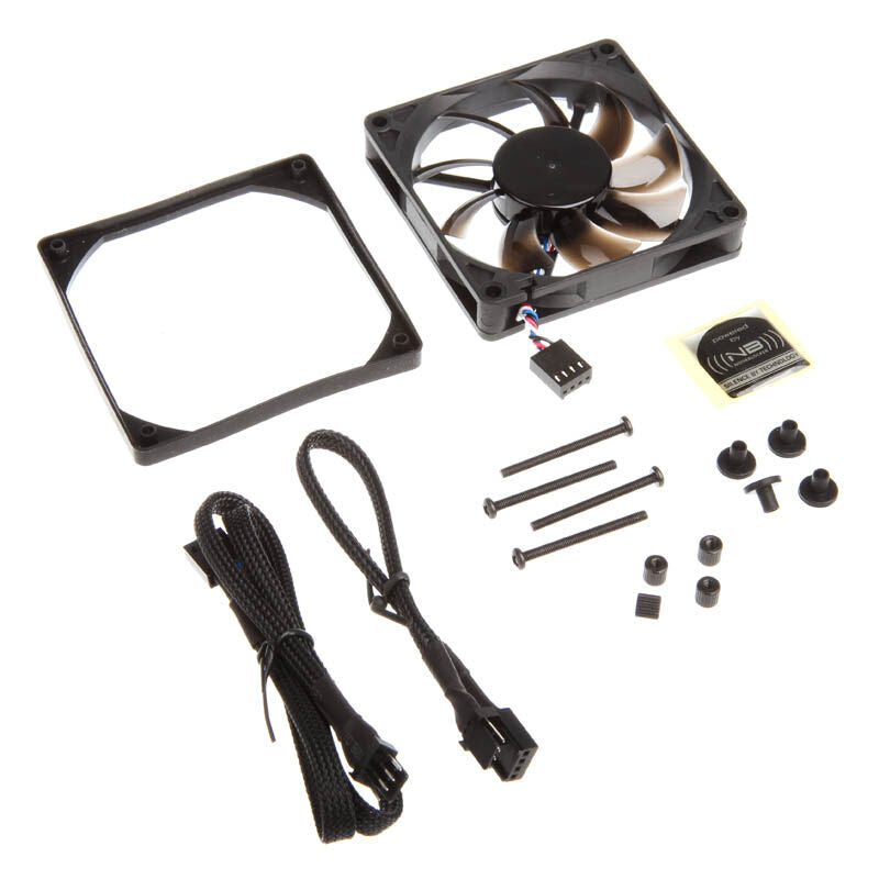 Noiseblocker BlackSilent Pro PC-P vifte 80 mm PWM montert i PC