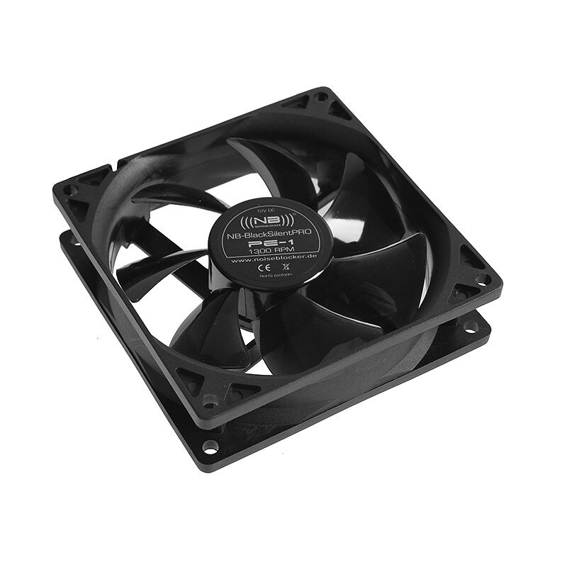 Noiseblocker BlackSilent Pro PE-1 vifte 92 mm forfra