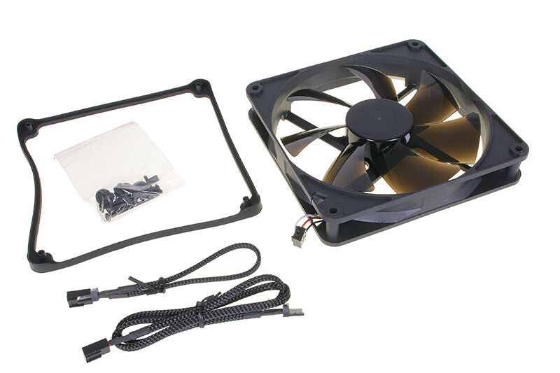 Noiseblocker BlackSilent Pro PK2 vifte 140 mm stillegående detalj