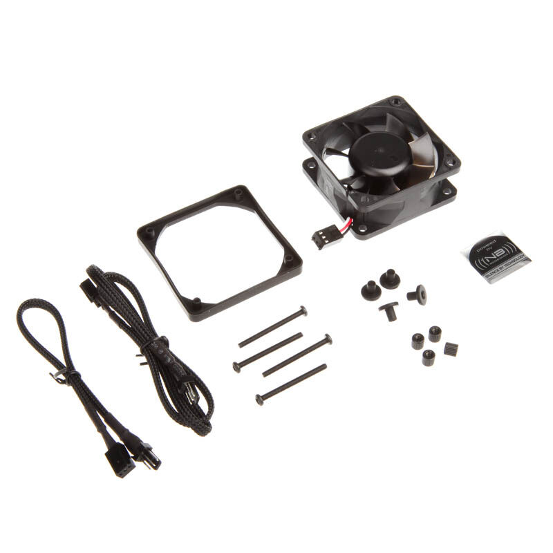 Noiseblocker BlackSilent Pro PR-1 vifte 60 mm detalj