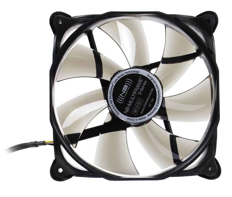 Noiseblocker Multiframe S-Series M12-1 vifte 120 mm bakside