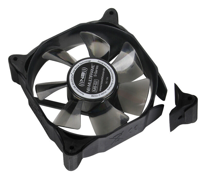 Noiseblocker Multiframe S-Series M8 S1 vifte 80 mm bakside
