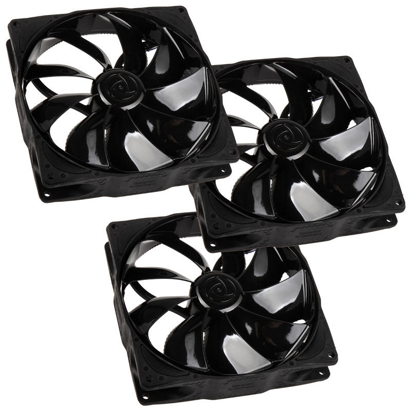 Noiseblocker NB-eLoop B14-PS Black Edition vifte 140 mm PWM forfra