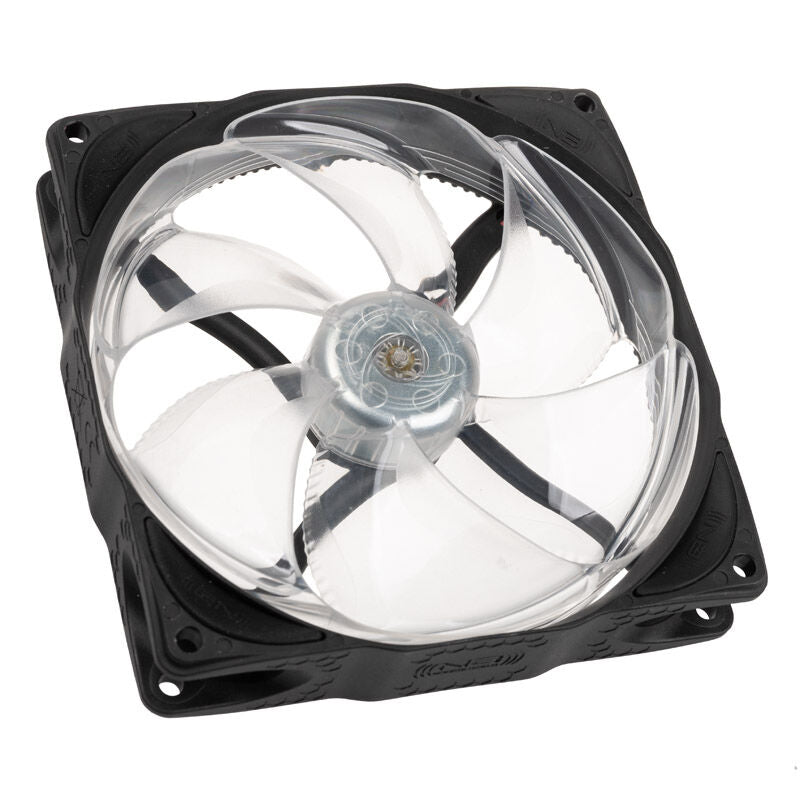 Detaljbilde av transparent rotorblad på Noiseblocker NB-eLoop X B12-PS