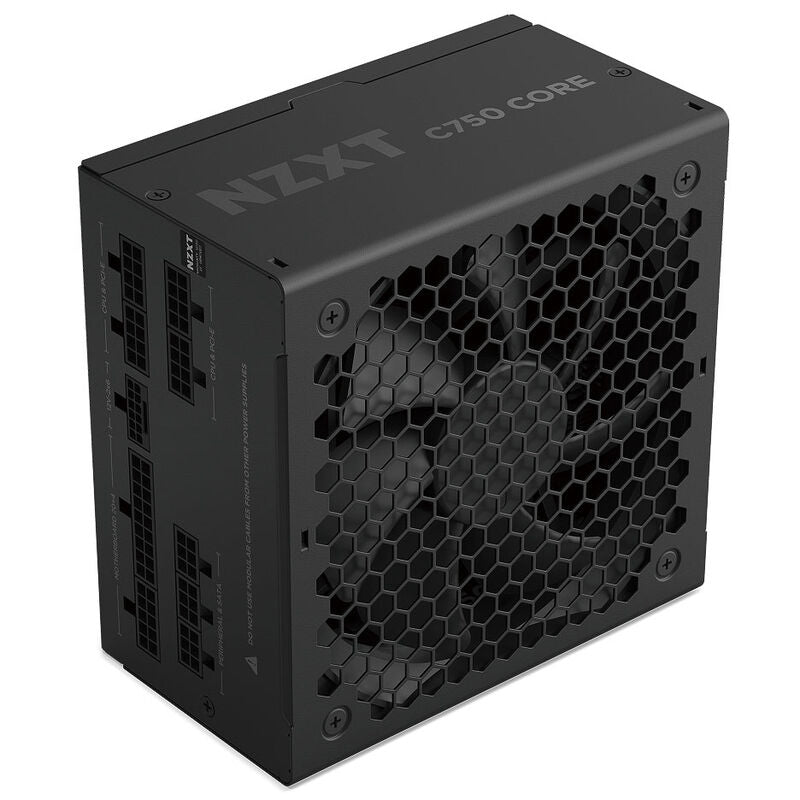 NZXT C750 Core strømforsyning foran