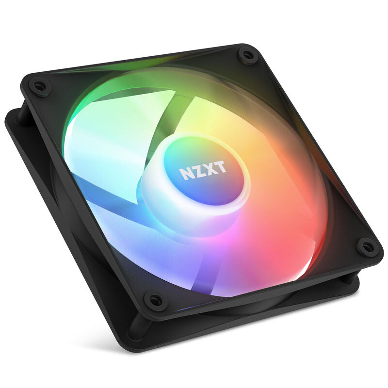 NZXT F120 RGB Core vifte 120 mm PWM svart bakside