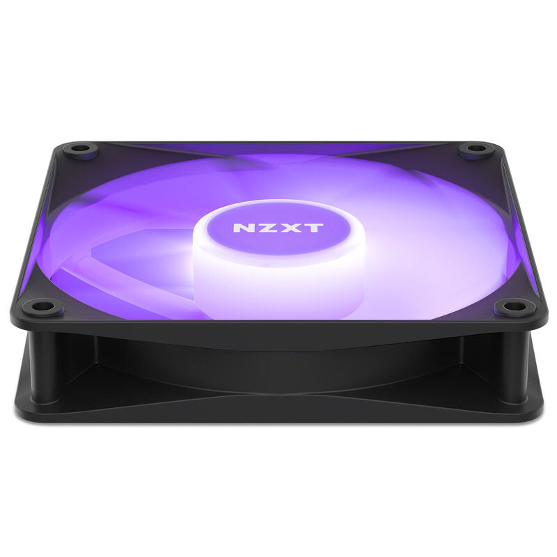 NZXT F120 RGB Core vifte 120 mm PWM svart detalj av rotor