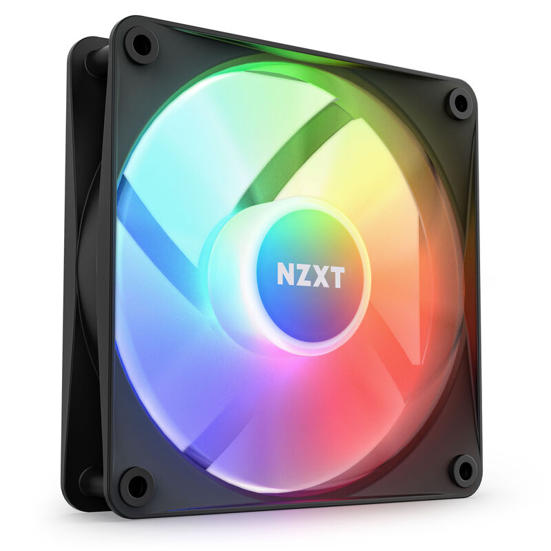 NZXT F120 RGB Core vifte 120 mm PWM svart forfra