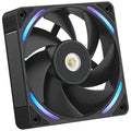NZXT F120X RGB kabinettvifte 120 mm PWM svart forfra