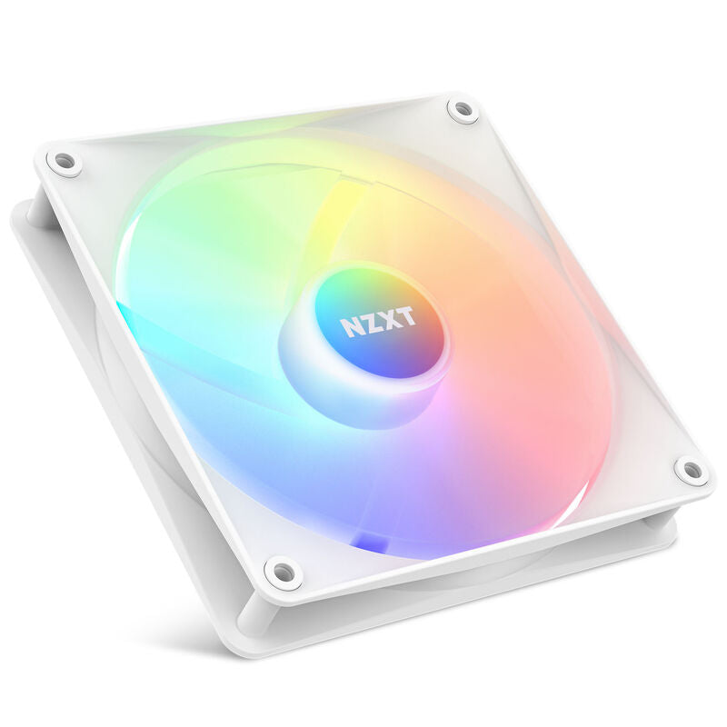 NZXT F140 RGB Core PWM vifte 140 mm hvit ARGB bakside