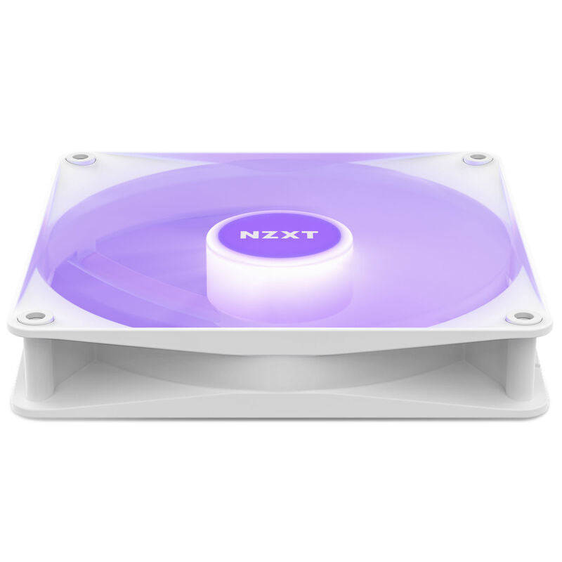Detaljbilde av NZXT F140 RGB Core PWM vifte 140 mm hvit ARGB
