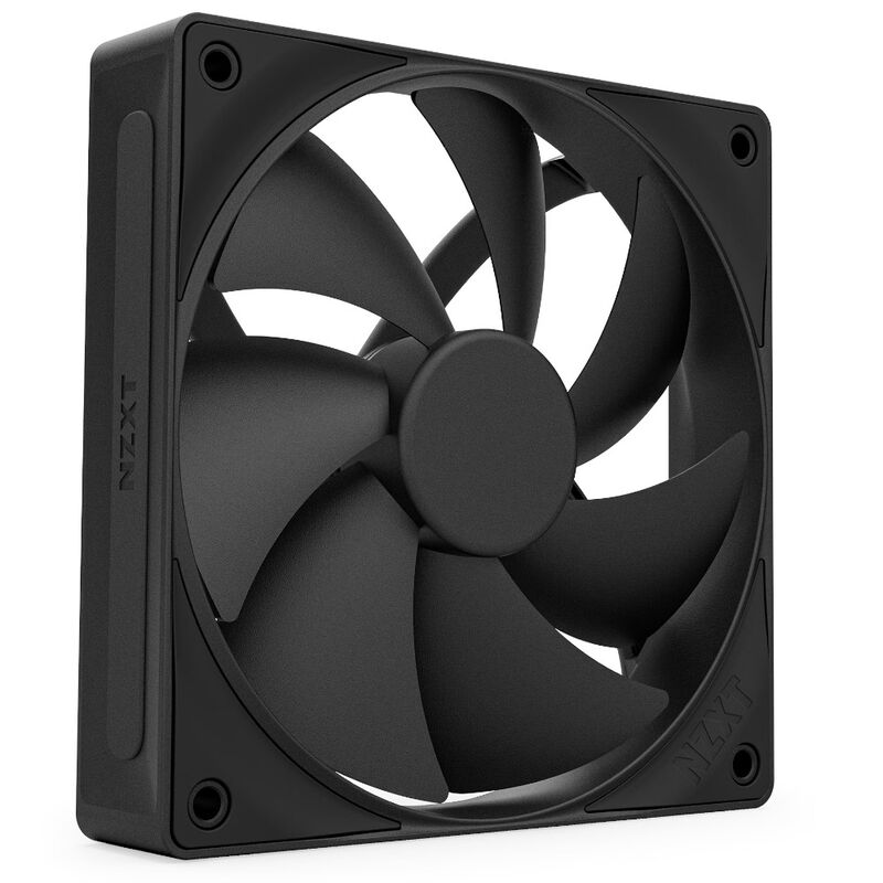NZXT F140P V2 PWM vifte 140 mm statisk trykk svart forfra