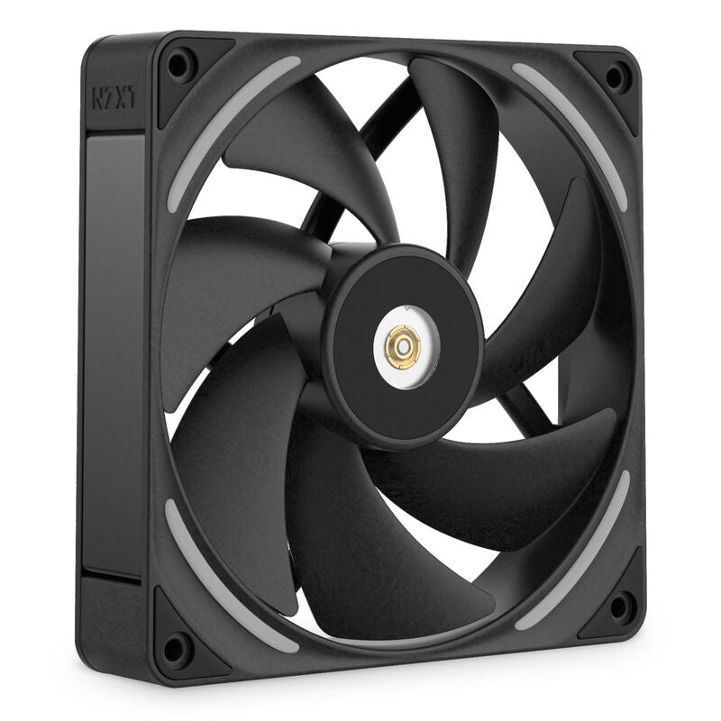 NZXT F140X RGB kabinettvifte svart bakside med kabel