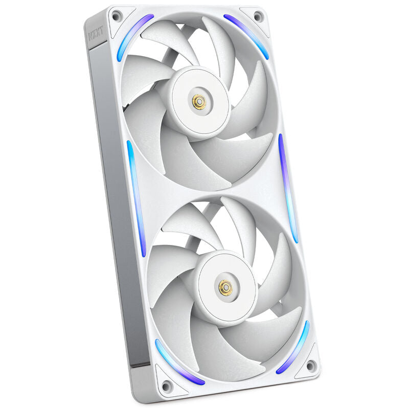 NZXT F240X RGB kabinettvifter 240 mm aRGB PWM hvit forfra