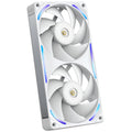 NZXT F240X RGB kabinettvifter 240 mm aRGB PWM hvit forfra