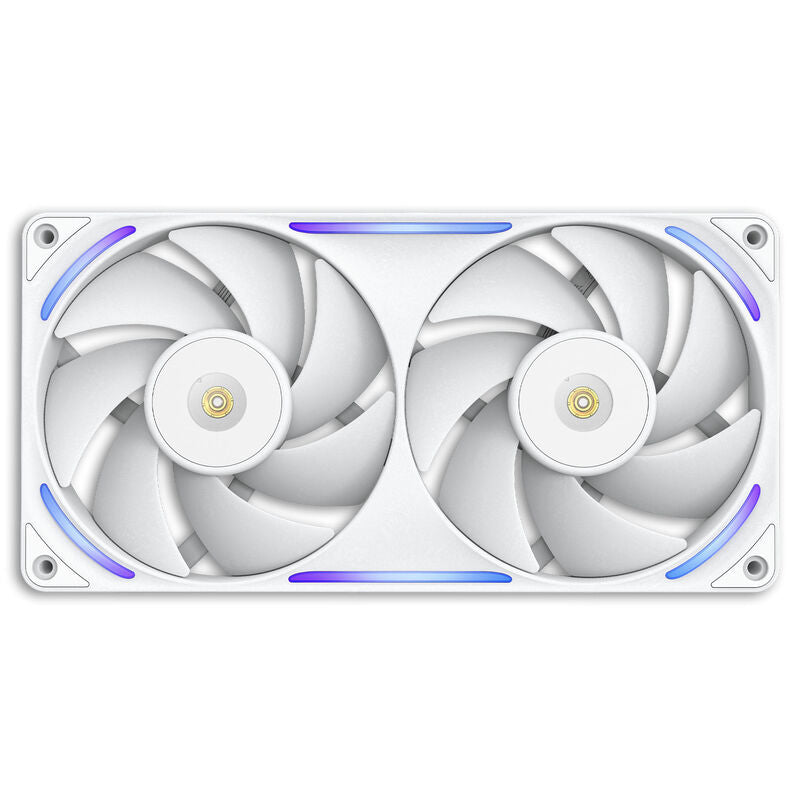 NZXT F240X RGB kabinettvifter 240 mm aRGB PWM hvit detalj av ramme