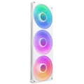 NZXT F420 RGB Core kabinettsvifte 420 mm Uni-Frame hvit forfra