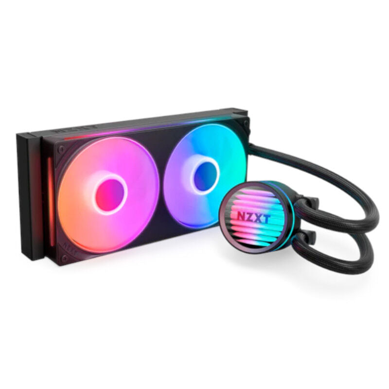 NZXT Kraken Core 240 RGB AIO vannkjøling 240 mm svart forfra