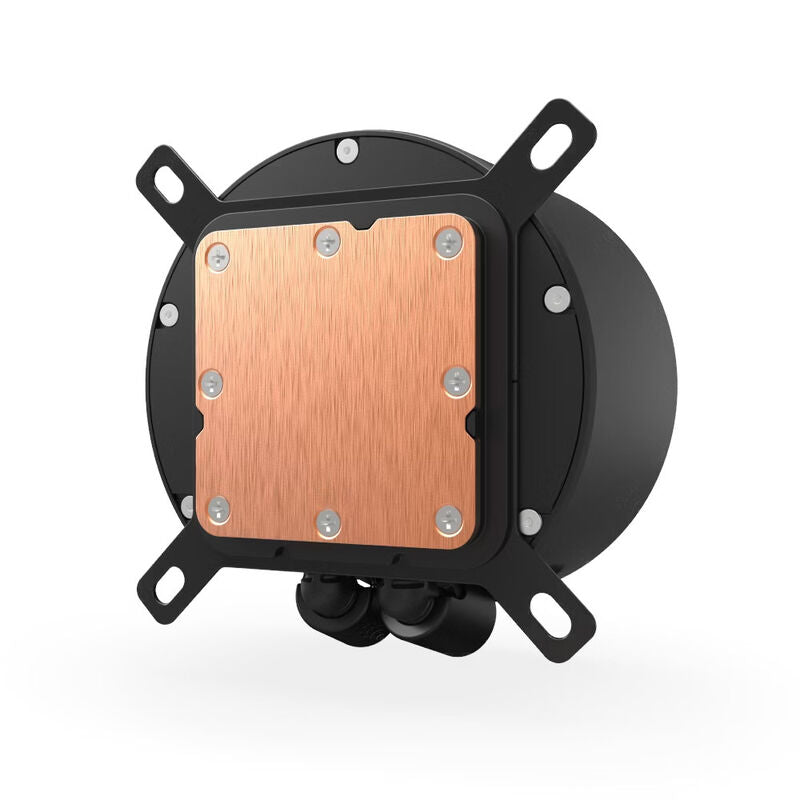 NZXT Kraken Elite 360 RGB AIO vannkjøling 360 mm svart montert i PC