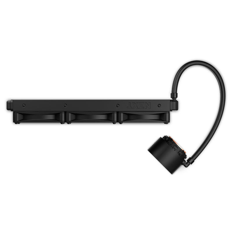 NZXT Kraken Elite AIO vannkjøling 360 mm LCD svart bakside