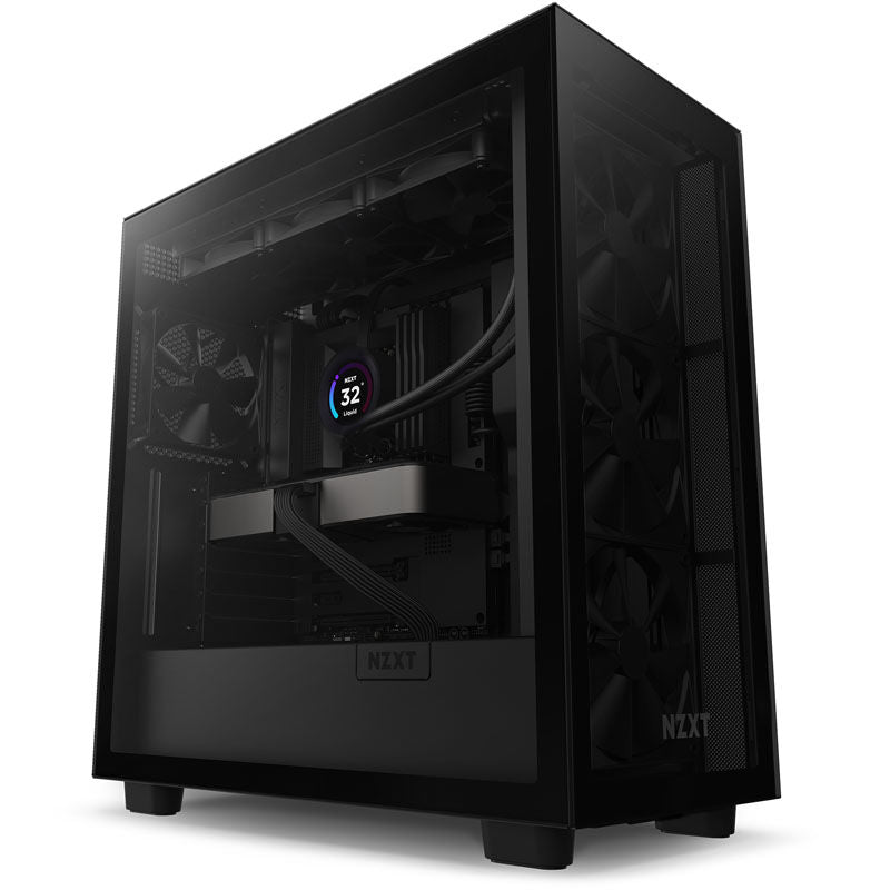 Visning av LC-display på NZXT Kraken Elite AIO vannkjøling 360 mm LCD svart