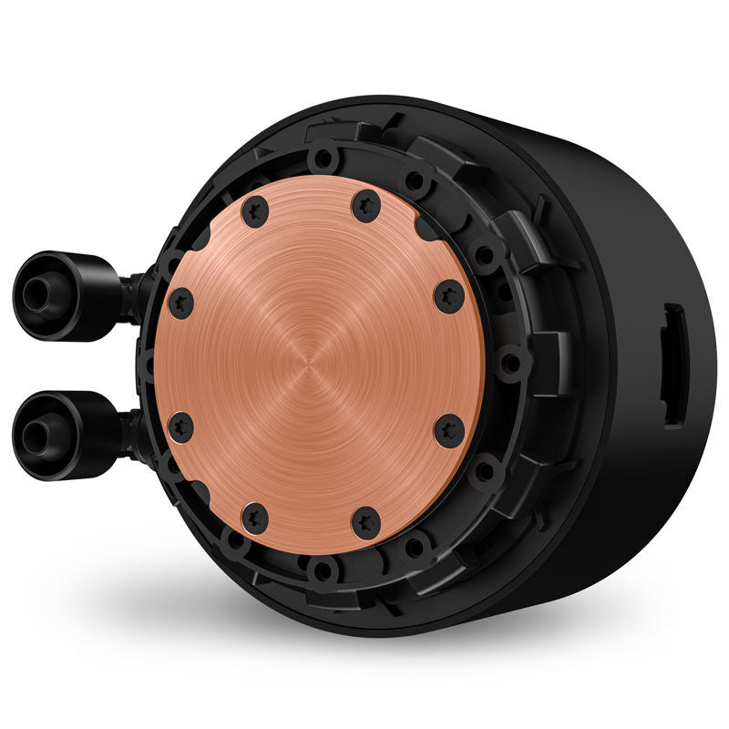 NZXT Kraken Elite AIO vannkjøling 360 mm LCD svart montert i PC