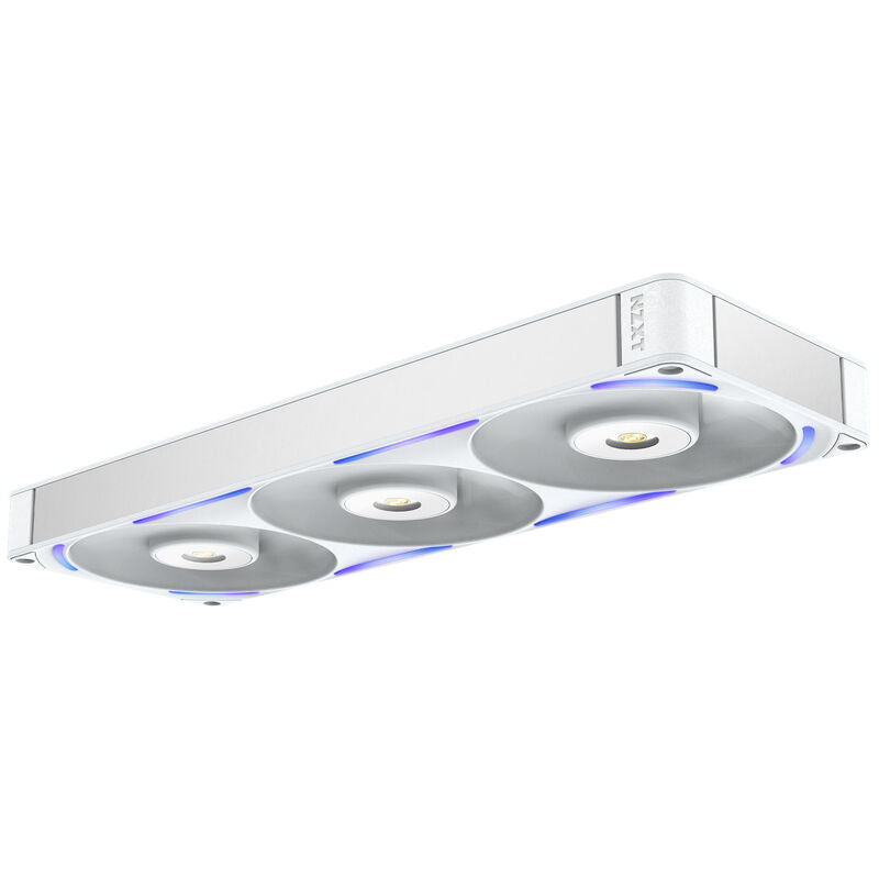 NZXT Performance F360X 360 mm vifte ARGB LCP svart nærbilde av ARGB-belysning