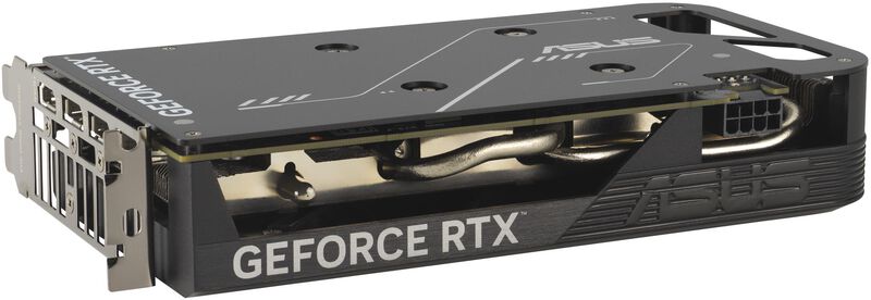 ASUS GeForce RTX 4060 Dual O8G V2 grafikkort sett ovenfra