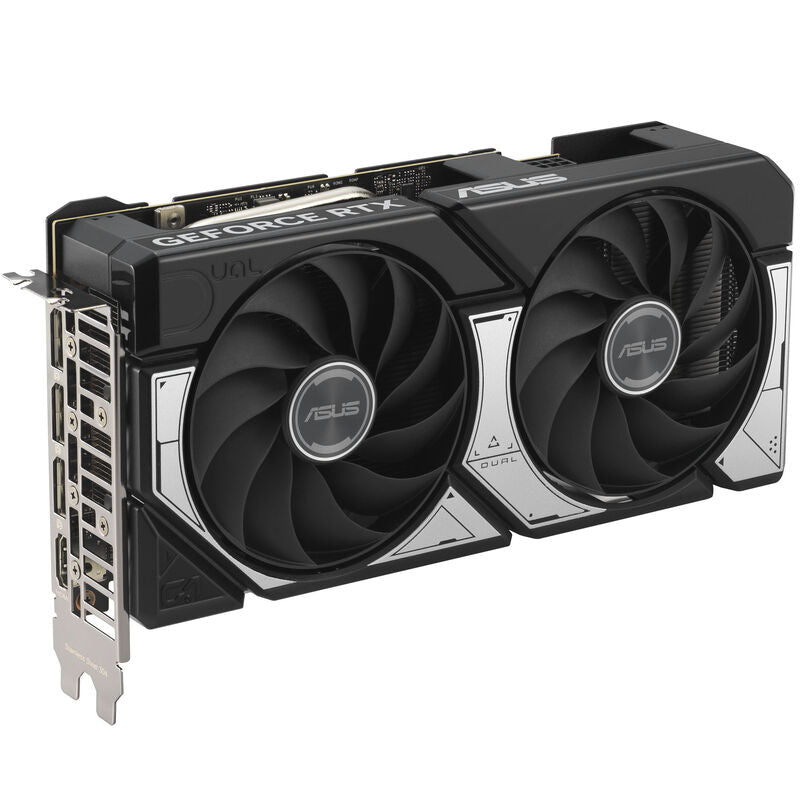 Oversikt ASUS Dual GeForce RTX 5060 Ti OC grafikkort design