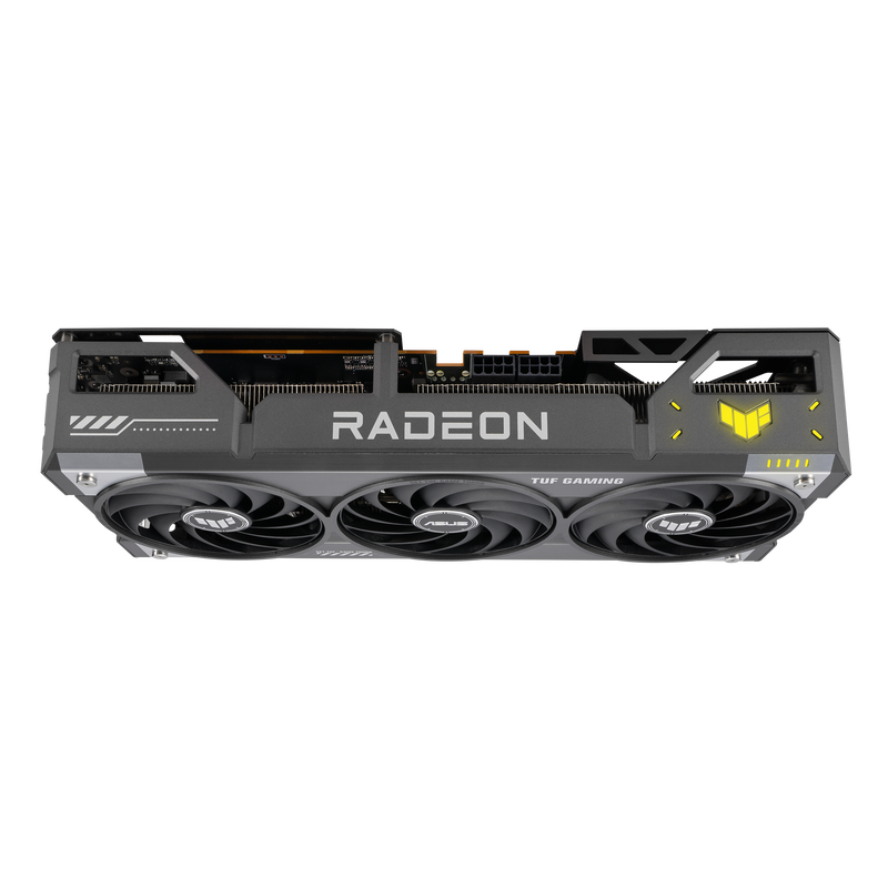 Oversikt over ASUS TUF Radeon RX 9070 OC Edition grafikkort