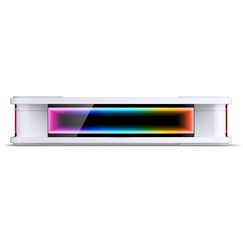 Oversikt over Jonsbo FR-606W PWM vifte 120 mm RGB hvit