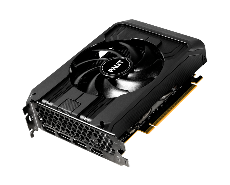 Palit GeForce RTX 5050 StormX grafikkort videoutganger