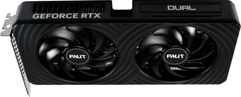 Palit GeForce RTX 5060 Ti Dual grafikkort montert i PC