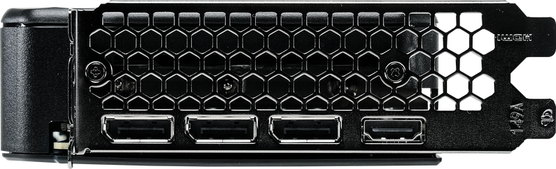 Palit GeForce RTX 5060 Ti Dual grafikkort sideprofil