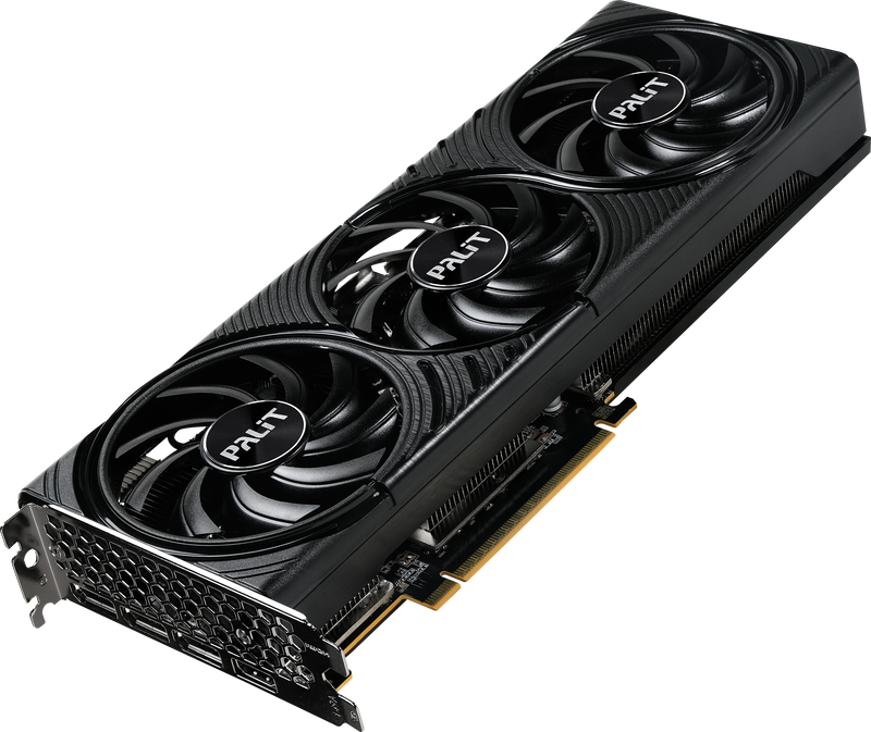 Palit GeForce RTX 5060 Ti Infinity 3 OC grafikkort bakside