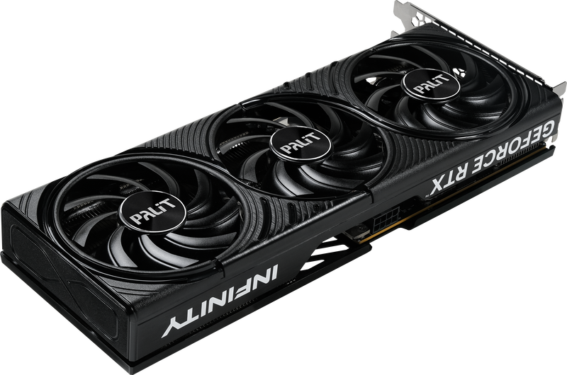 Palit GeForce RTX 5060 Ti Infinity 3 OC montert i PC