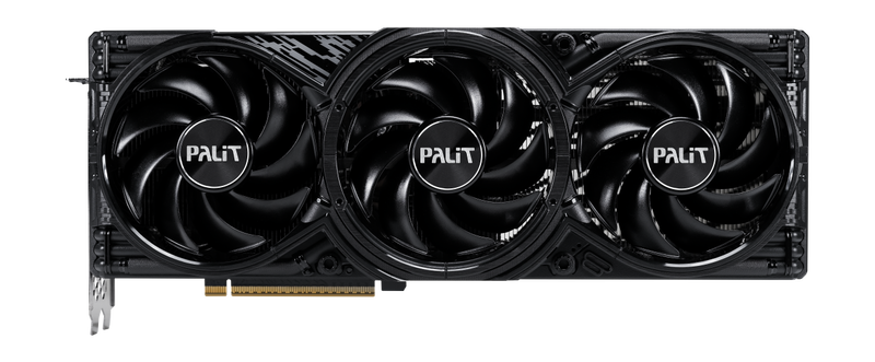 Palit GeForce RTX 5080 GamingPro OC grafikkort bakside