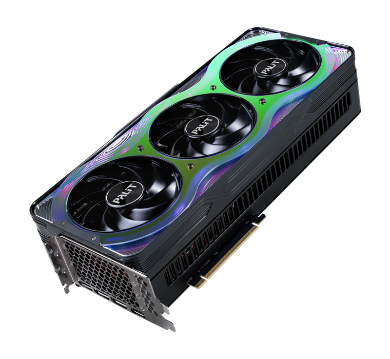 Palit GeForce RTX 5090 GameRock grafikkort bakside