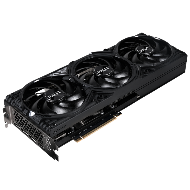 Palit RTX 5070 GamingPro-S OC grafikkort bakside