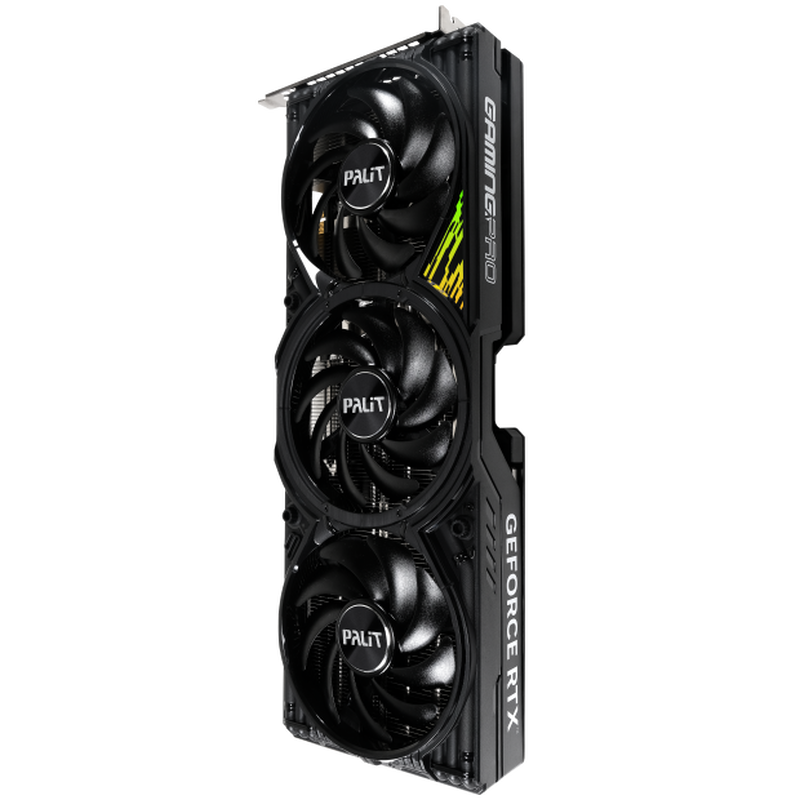 Sideprofil av Palit RTX 5070 GamingPro-S OC grafikkort
