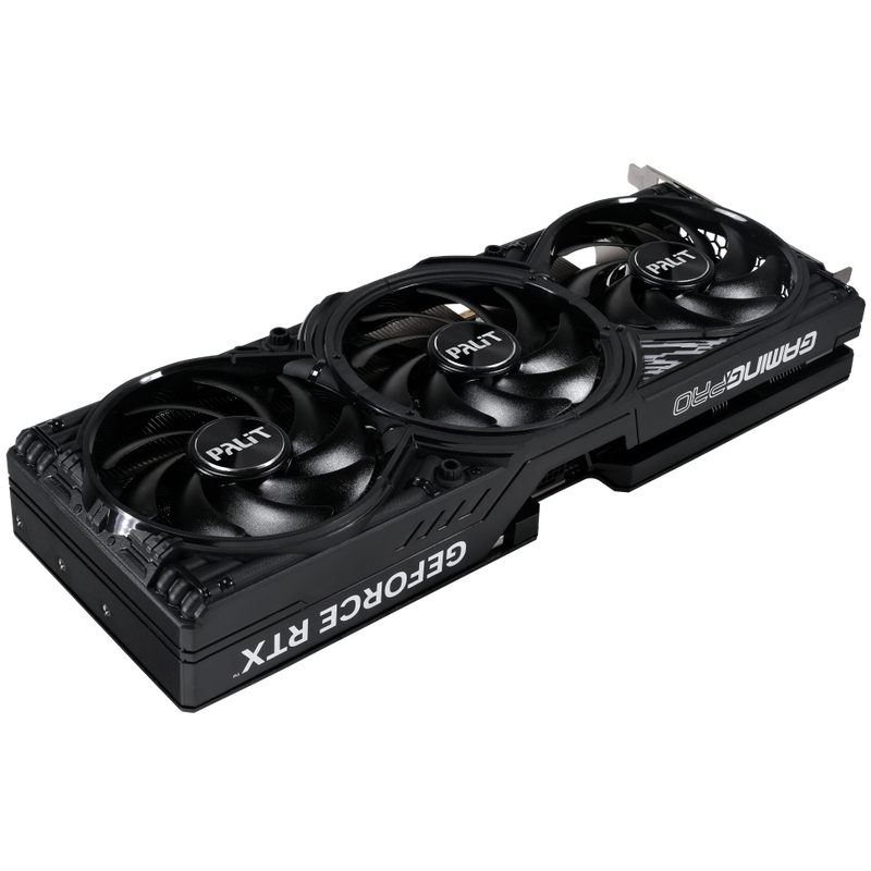 Videoporter på Palit RTX 5070 GamingPro-S OC grafikkort